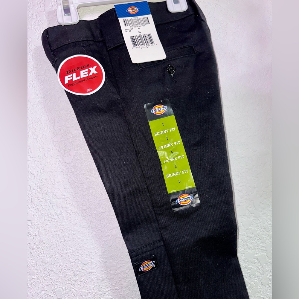 Dickies Skinny Fit Flex Black Pants